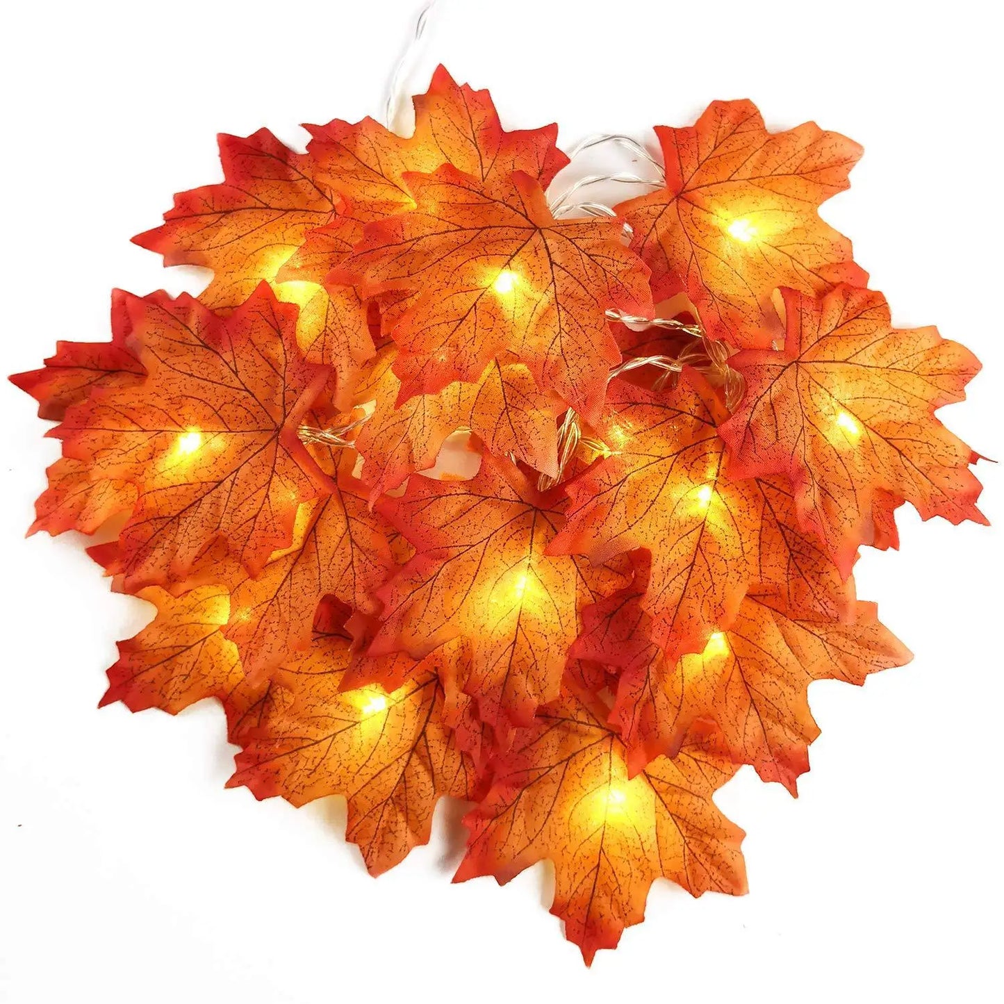 Artificial Maple Leaf Leaves LED Light