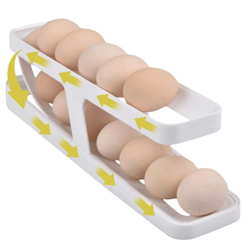 Automatic Scrolling Egg Rack