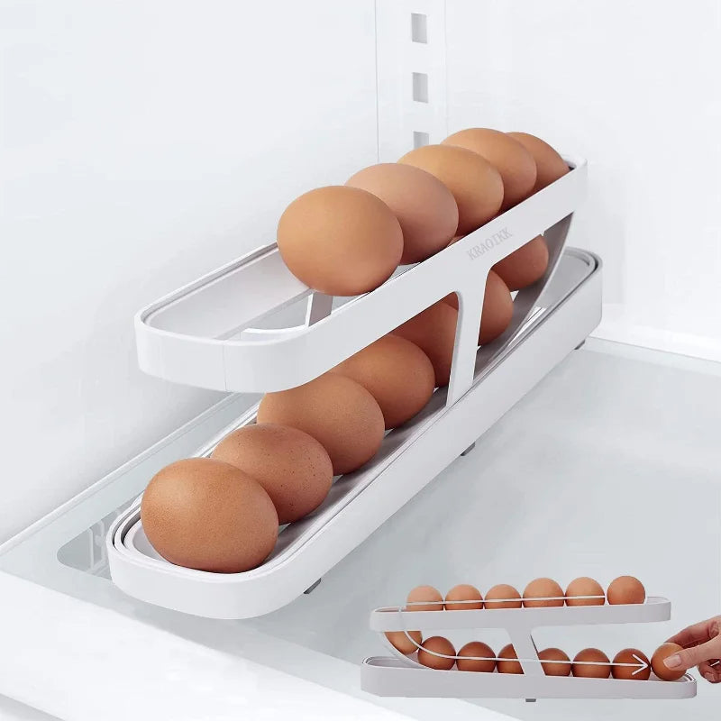 Automatic Scrolling Egg Rack