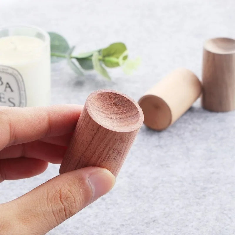 1/5PCS Mini Wooden Essential Oil Diffuser