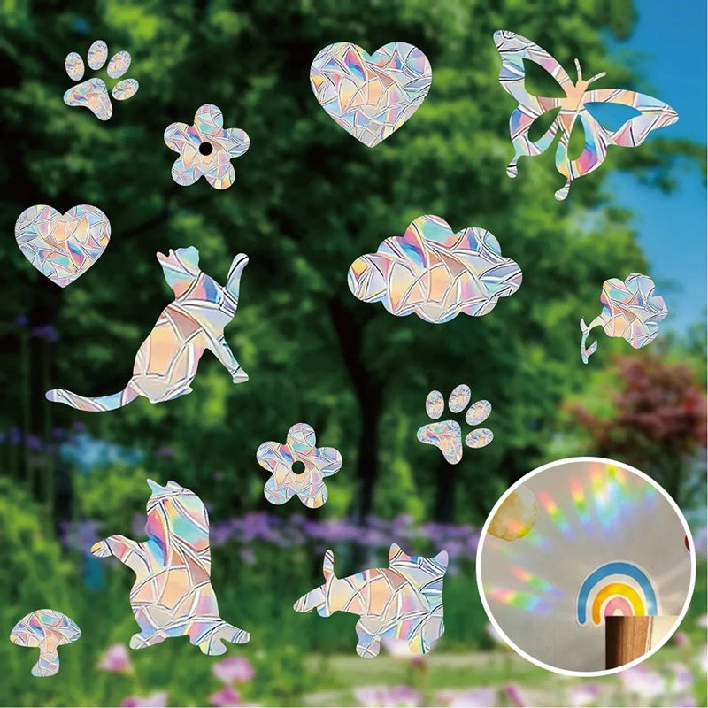 Rainbow Suncatcher Window Stickers