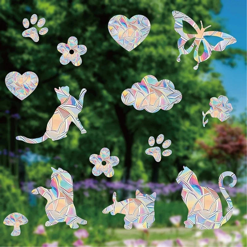 Rainbow Suncatcher Window Stickers