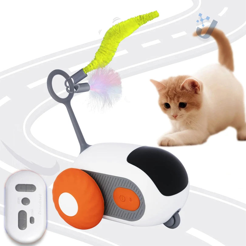 Cat Smart Interactive Car Toy