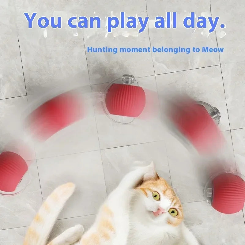 Pet Smart Interactive Rolling Ball With Tail